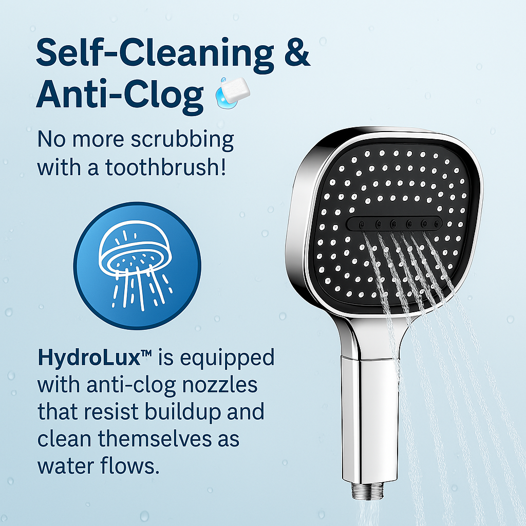 VELYORA - Filtered High-Pressure Shower Head for Stronger Flow