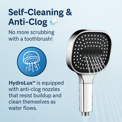VELYORA - Filtered High-Pressure Shower Head for Stronger Flow