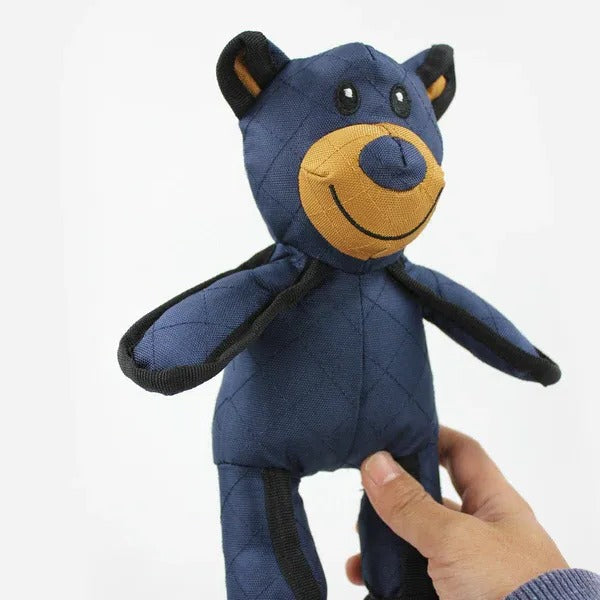 BRUMLIO - Durable Squeaky Bear Toy for Heavy Chewers