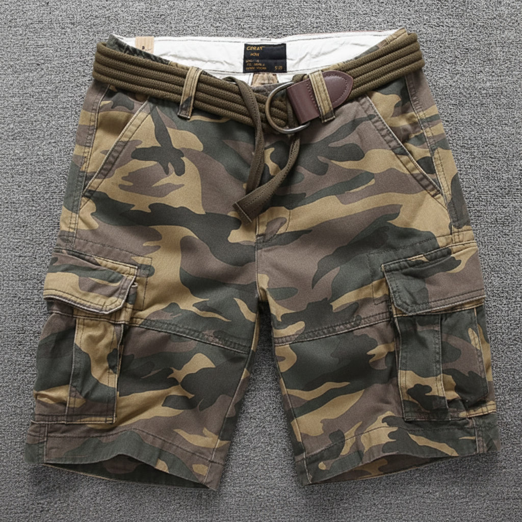 MOVEWEAR - Breathable Cargo Shorts for Easy Movement and Storage