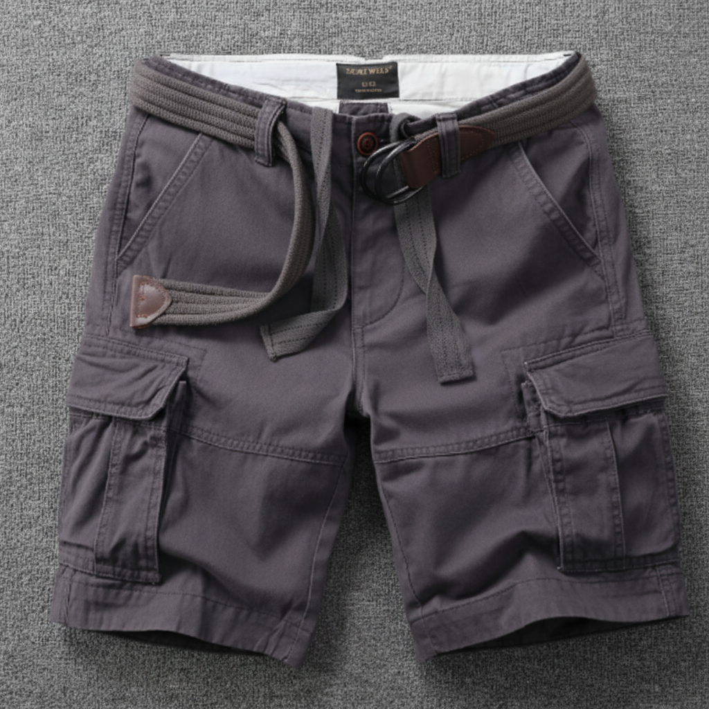 MOVEWEAR - Breathable Cargo Shorts for Easy Movement and Storage