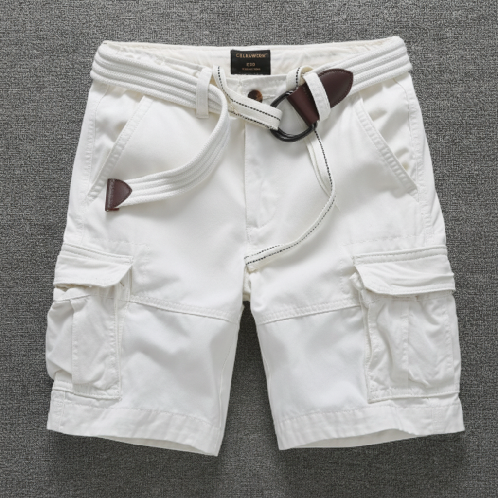 MOVEWEAR - Breathable Cargo Shorts for Easy Movement and Storage