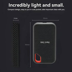 MEMVORA - Portable External SSD for Fast, Secure File Storage