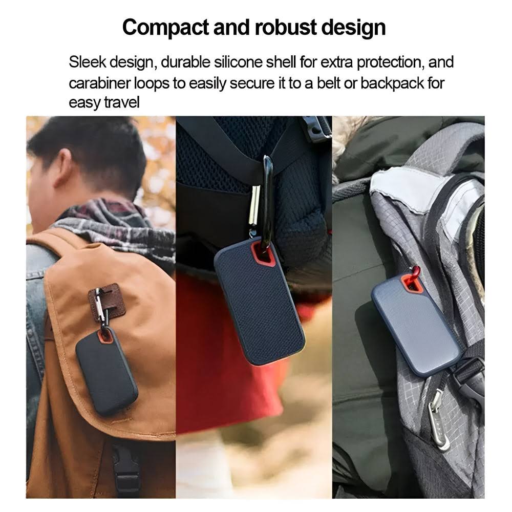 MEMVORA - Portable External SSD for Fast, Secure File Storage