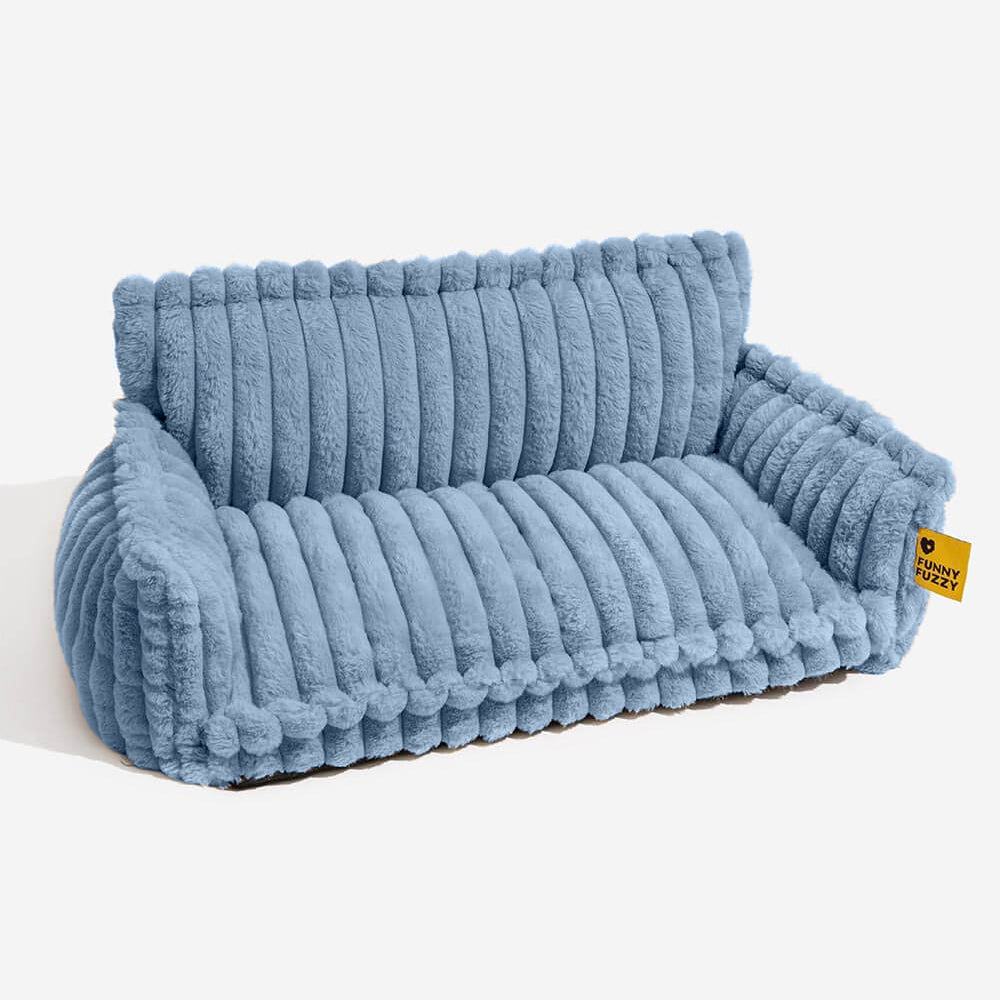 PLOVENA - Plush Orthopedic Dog Sofa for Supportive Rest
