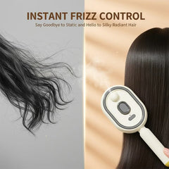 TANGLIVA - Electric Mist Brush for Gentle Detangling and Frizz Control