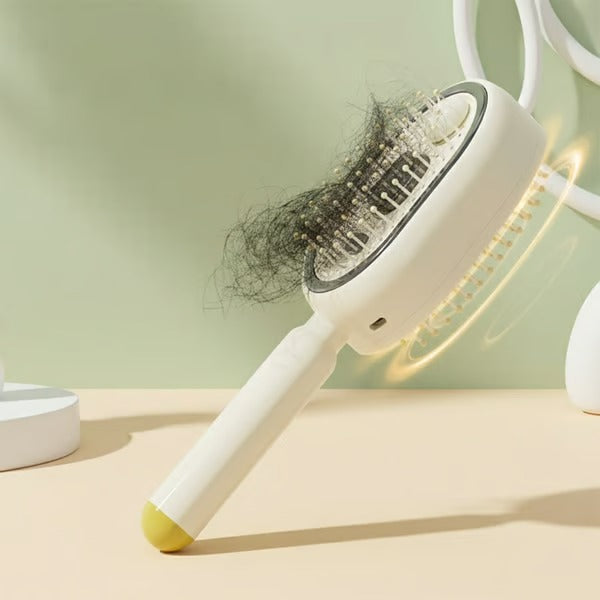 TANGLIVA - Electric Mist Brush for Gentle Detangling and Frizz Control