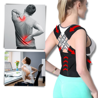 VERTILYA - Adjustable Back Brace for Straighter, Supported Posture
