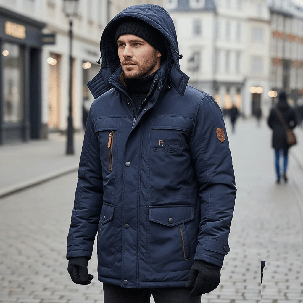 FROSTGUARD - Fleece-Lined Parka for Warmth in Cold Weather