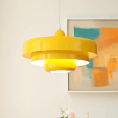 TRILORA - Three-Tier Pendant Light for a Warm Artistic Glow