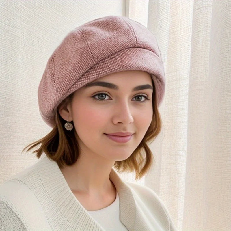 LUNAVRE - Wool Beanie for Warmth With Parisian Style