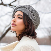 LUNAVRE - Wool Beanie for Warmth With Parisian Style