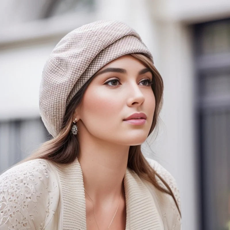 LUNAVRE - Wool Beanie for Warmth With Parisian Style