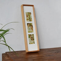Houten Fotolijst voor Meerdere Foto's met Passe-Partout voor Wand en Plank