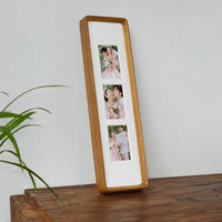 Houten Fotolijst voor Meerdere Foto's met Passe-Partout voor Wand en Plank