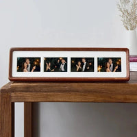 Houten Fotolijst voor Meerdere Foto's met Passe-Partout voor Wand en Plank