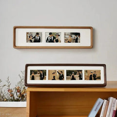 LIGNIVO - Wooden Multi-Photo Frame for Perfectly Aligned Memories