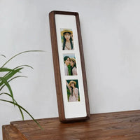 Houten Fotolijst voor Meerdere Foto's met Passe-Partout voor Wand en Plank