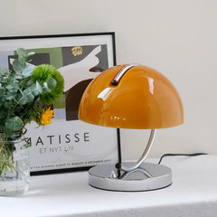 LUVETRA - Scandinavian Glass Table Lamp for Soft Ambient Light