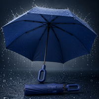 STORMLOCK - Automatic windproof umbrella with 8-rib structure and UV protection designed for strong weather resistance and everyday travel convenience