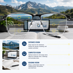 OPTIVISTA - Adaptive Glasses for Clear Vision at Every Distance