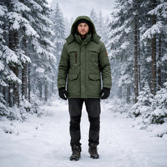 FROSTGUARD - Fleece-Lined Parka for Warmth in Cold Weather