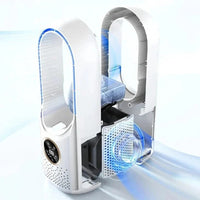VAYLORA - Sculptural Bladeless Fan for Quiet Year-Round Comfort