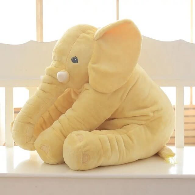 TRUNBLY - Plush Elephant Pillow for Cozy Cuddles and Nursery Decor