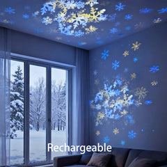 TIDELYN - Rotating LED Projector for Calming Ocean Ambience