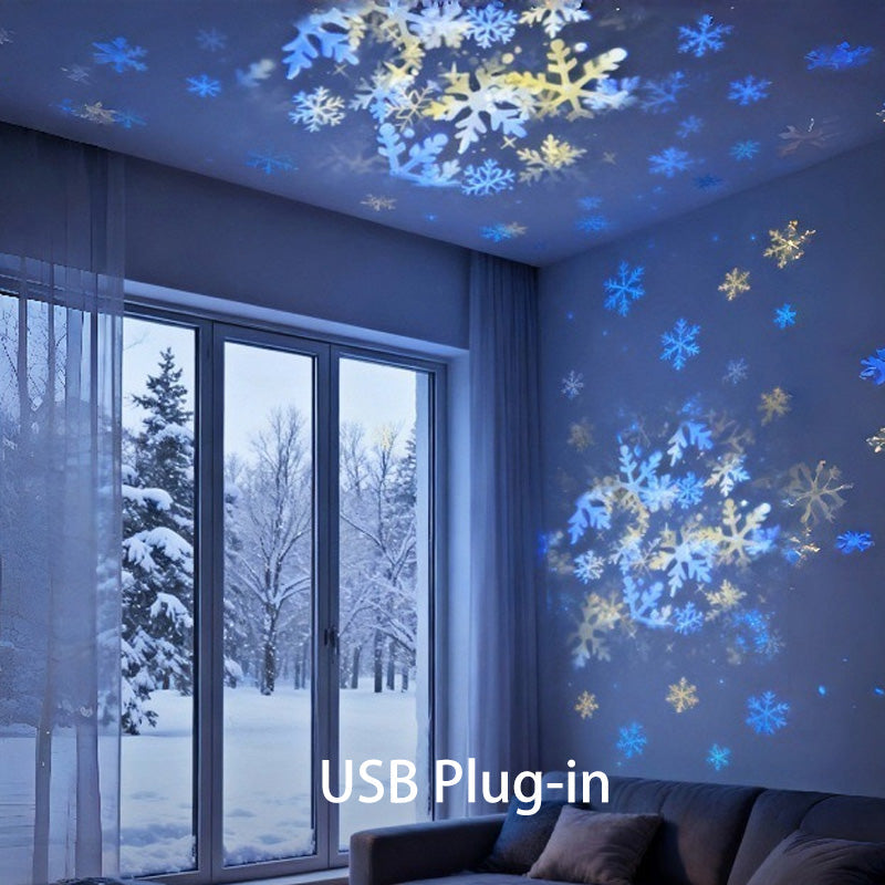TIDELYN - Rotating LED Projector for Calming Ocean Ambience
