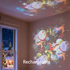 TIDELYN - Rotating LED Projector for Calming Ocean Ambience