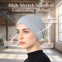 📢📢30% OFF !! ⏰Soft Stretch Turban Cap for Women