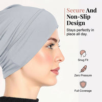 📢📢30% OFF !! ⏰Soft Stretch Turban Cap for Women