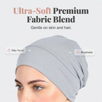 📢📢30% OFF !! ⏰Soft Stretch Turban Cap for Women