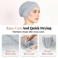 📢📢30% OFF !! ⏰Soft Stretch Turban Cap for Women