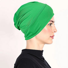 SOVYRA - Stretch Turban Cap for Secure All-Day Comfort