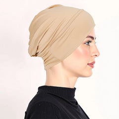 SOVYRA - Stretch Turban Cap for Secure All-Day Comfort