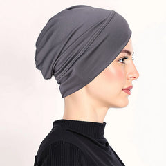 SOVYRA - Stretch Turban Cap for Secure All-Day Comfort