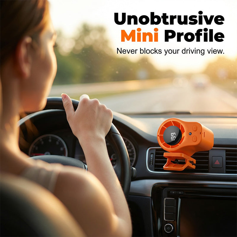 VAYLORA - Car Vent And Desk Fan for Hands-Free Cooling