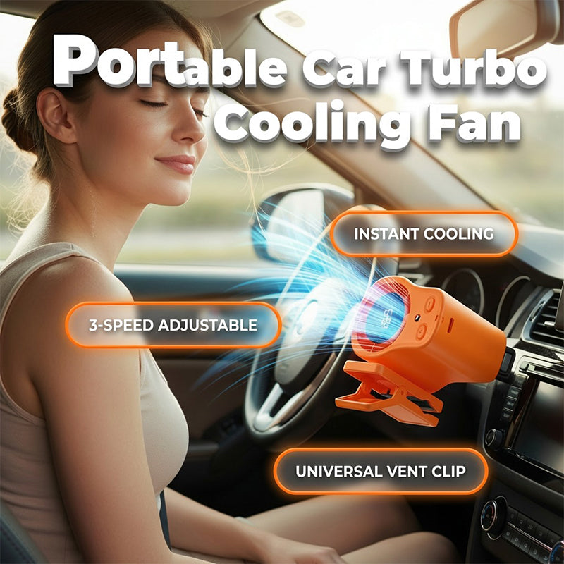 VAYLORA - Car Vent And Desk Fan for Hands-Free Cooling