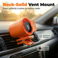Hands-Free Personal Cooling Fan with LED Display