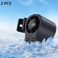 Hands-Free Personal Cooling Fan with LED Display