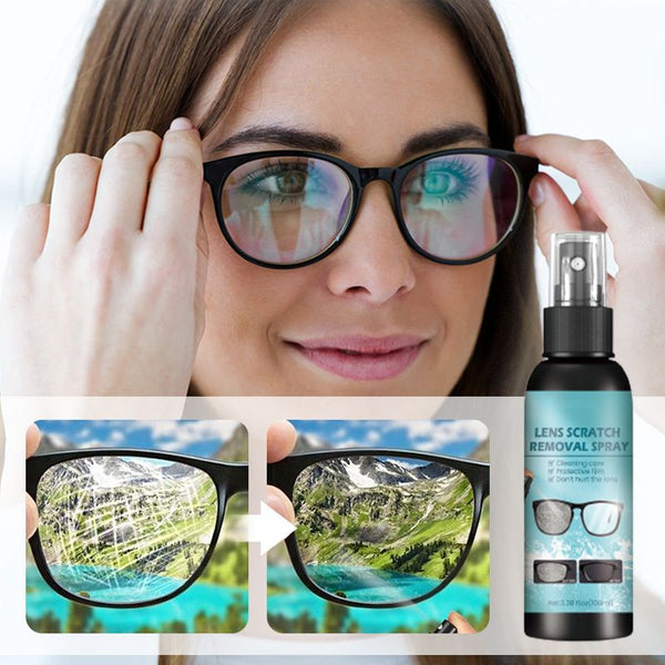 LENSREVIVE – Scratch Repair Spray for Clearer Glasses, Lenses, and Headlights