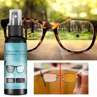 LENSREVIVE – Scratch Repair Spray for Clearer Glasses, Lenses, and Headlights