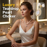 LUSTREBELLE – Classic Faux Pearl Necklace for Elegant Styling