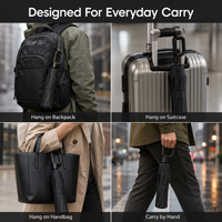 STORMLOCK - Automatic windproof umbrella with 8-rib structure and UV protection designed for strong weather resistance and everyday travel convenience