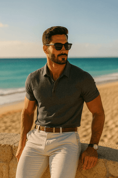 VELNARO - Breathable Polo Shirt That Stays Neat All Day