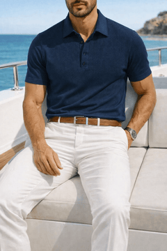 VELNARO - Breathable Polo Shirt That Stays Neat All Day