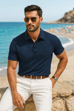 VELNARO - Breathable Polo Shirt That Stays Neat All Day