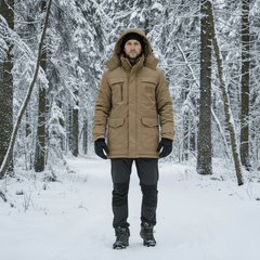 FROSTGUARD - Fleece-Lined Parka for Warmth in Cold Weather